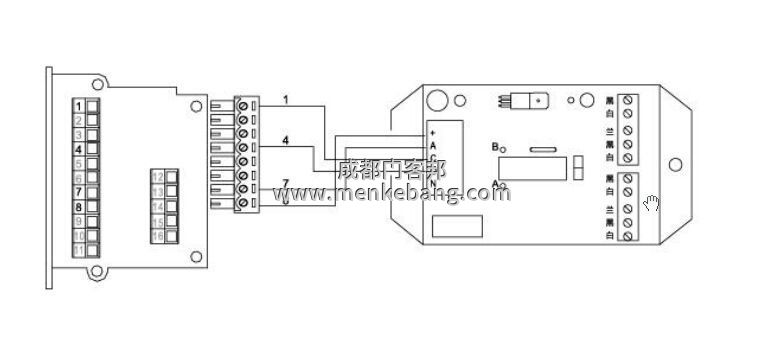 弗萊特自動門門禁接線圖 弗萊特自動門門禁接線圖