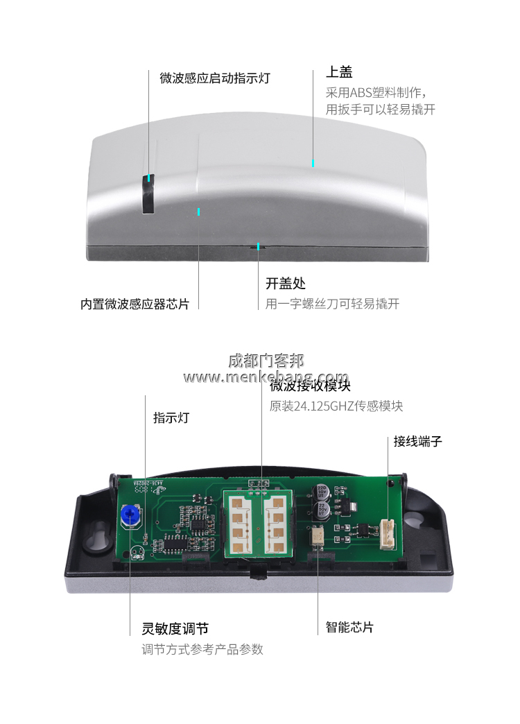 自動門感應探頭調節 自動門感應探頭調節