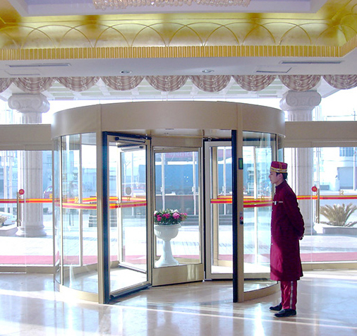 自動旋轉門(酒店案例) 自動旋轉門(酒店案例)